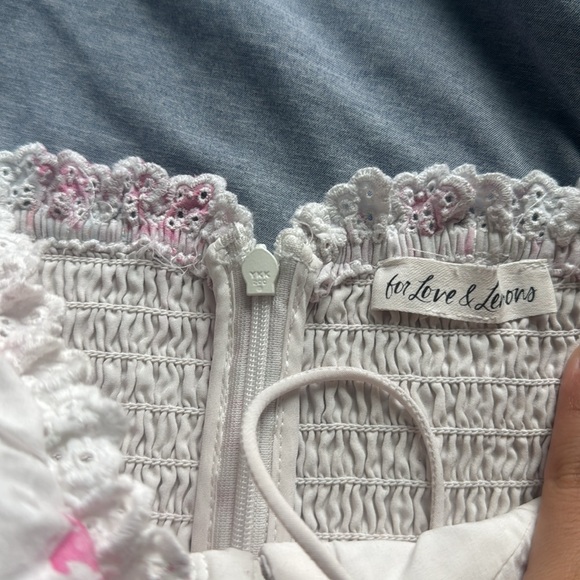 For Love and Lemons Mills Ruched Mini Dress - Picture 3 of 5